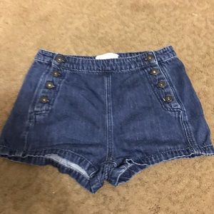 Free People High Waisted Shorts